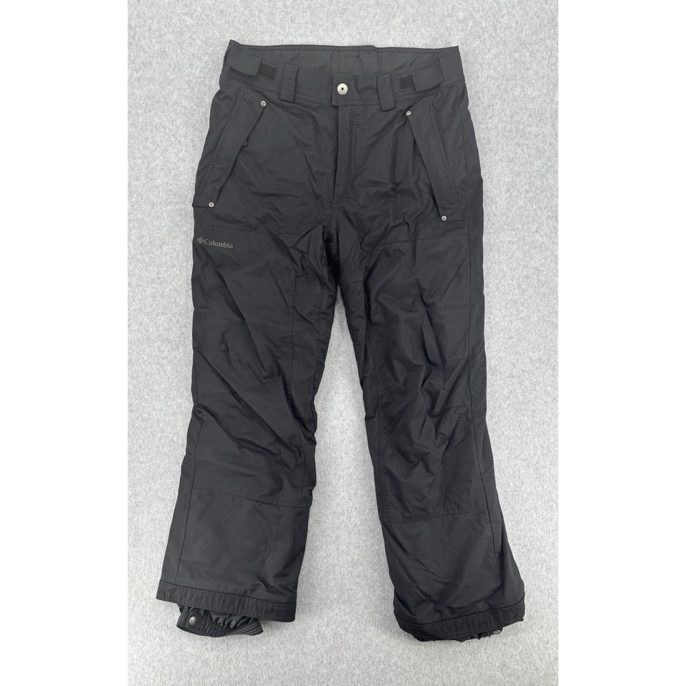 Columbia Omni-Tech Insulated Ski Snow Pants‎ Black Men's M Regular